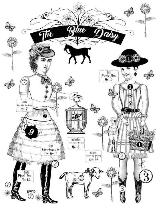 The Blue Daisy