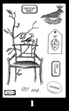 Twig Chair Stamp 1