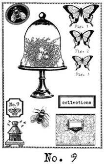 The Bee Keeper's Tea Stamp Set 9