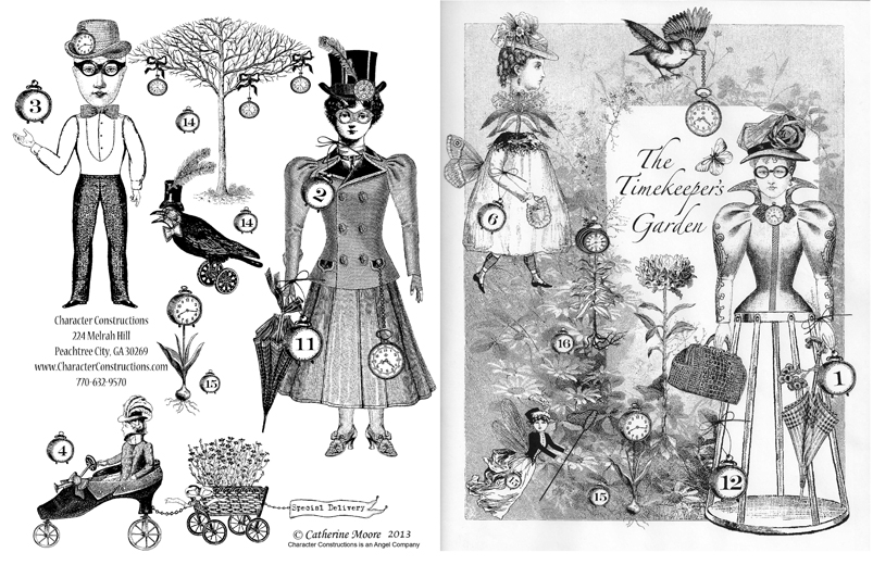 Timekeeper's Garden Front and Back Cover