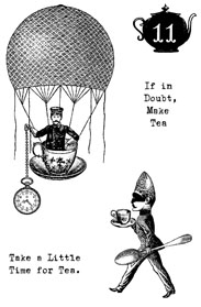 Adventures in Tea Stamp Set 11 small