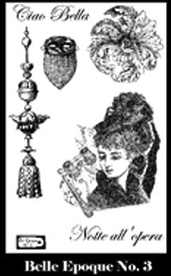 Belle Epoque Stamp Set 3