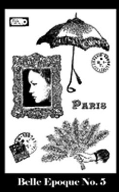 Belle Epoque Stamp Set 5