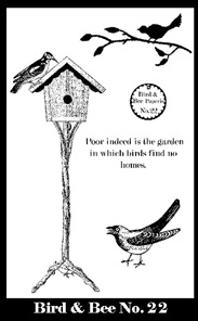 Bird & Bee Paperie Stamp Set 22