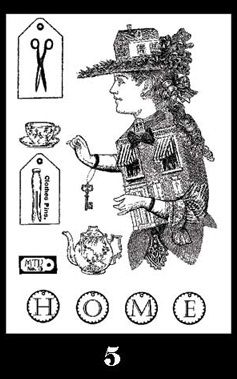 Mad Tea Party Stamp Set 5 small