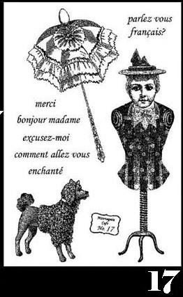 Mannequin Cafe Stamp Set 17 small