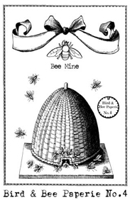 Bee Skep Stamp small