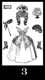 Queen of Tarts Stamp Set 3 small