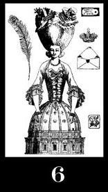 Queen of Tarts Stamp Set 6 small