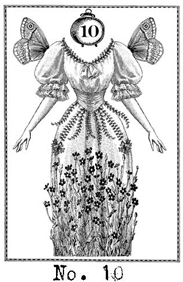 Timekeeper's Garden Stamp Set 10 small