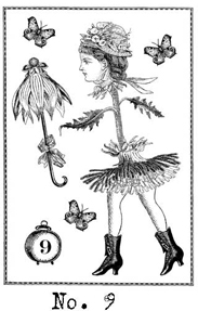 Timekeeper's Garden Stamp Set 9 small